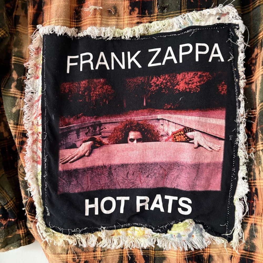 Frank Zappa Backpatch Flannel - Picture 5 of 11